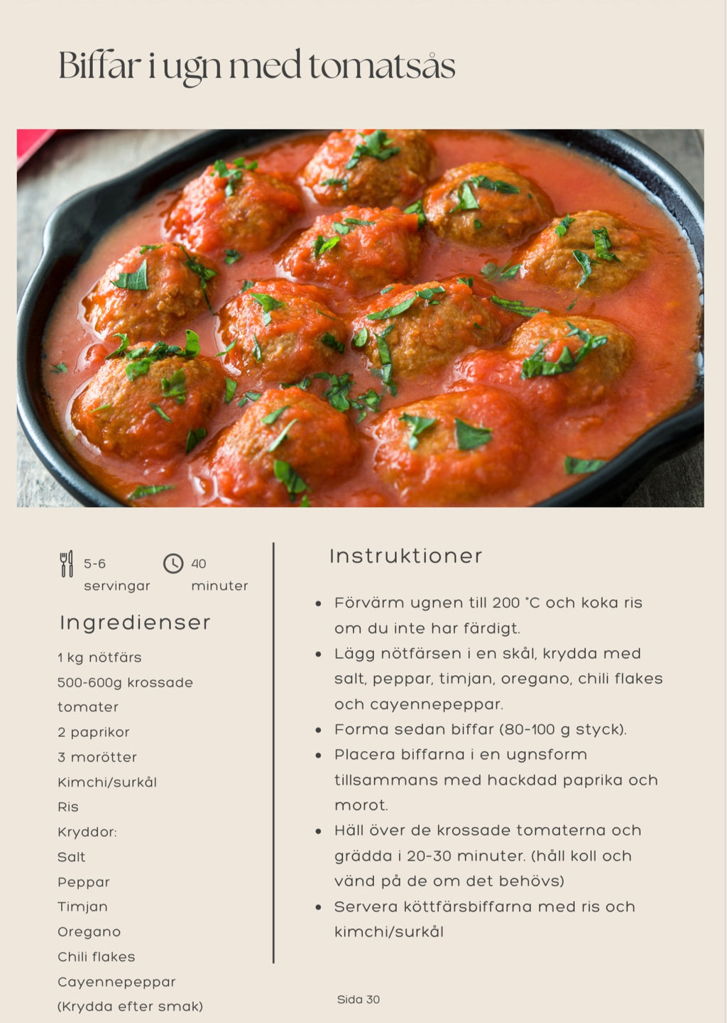 Våra favoritrecept samlat på ett och samma ställe!